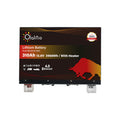 Bateria LiFePO4-310Ah sob o banco - Olalitio Smart BMS (OLA-12-310-MH)
