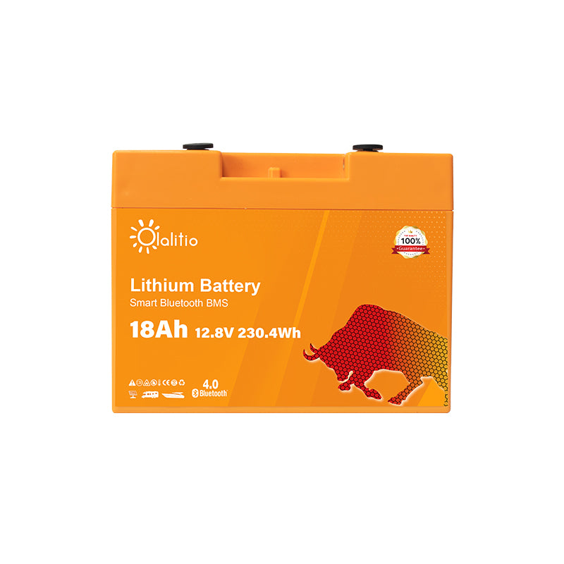 Bateria LiFePO4-18Ah - Olalitio Smart BMS (OLA-12-18)
