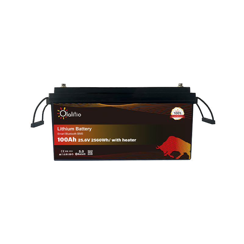 Bateria LiFePO4-100Ah - Olalitio Smart BMS (OLA-24-100-PH)