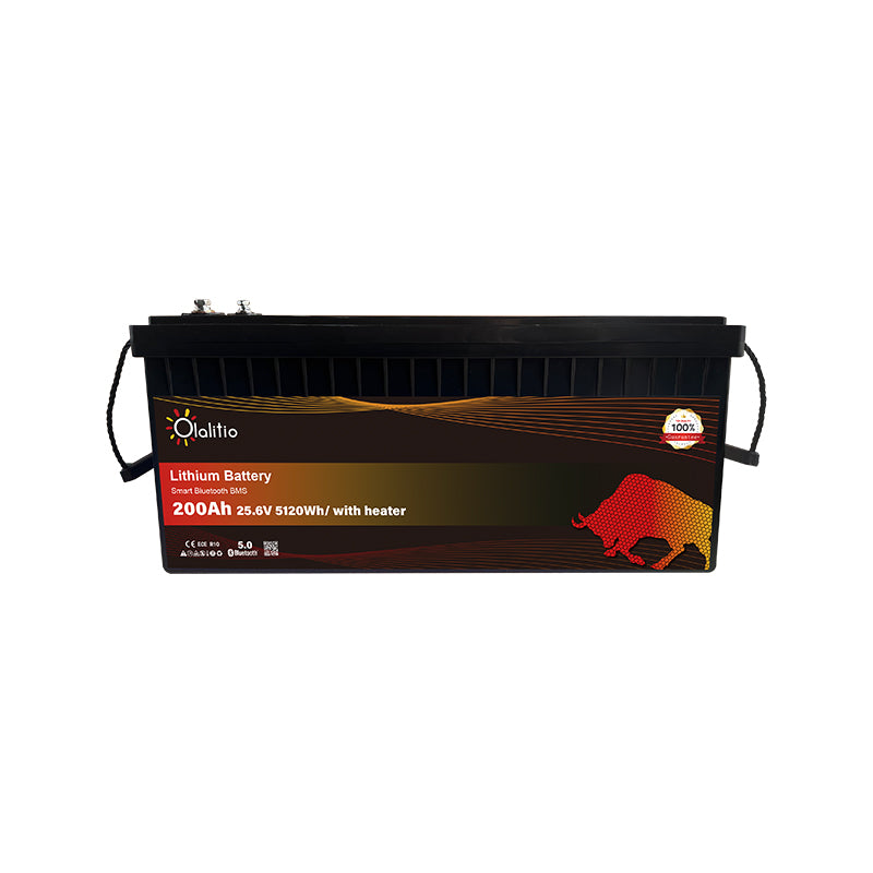 Bateria LiFePO4-200Ah - Olalitio Smart BMS (OLA-24-200-H)