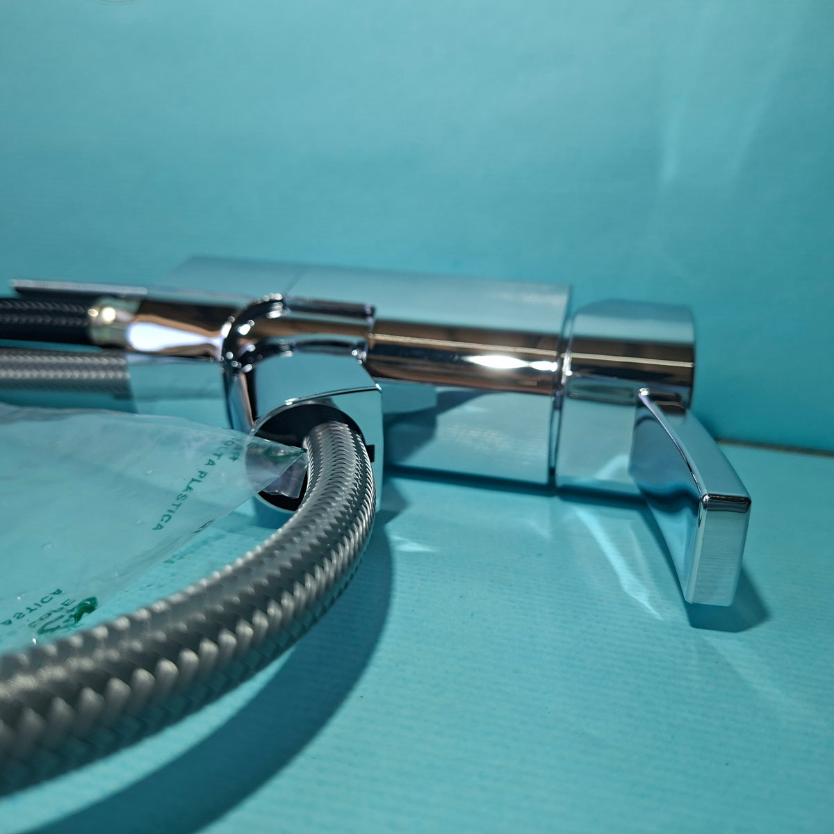 Torneira misturadora giratória com chuveiro extraível Comet Capri Piccina - Cromado sem microinterruptor