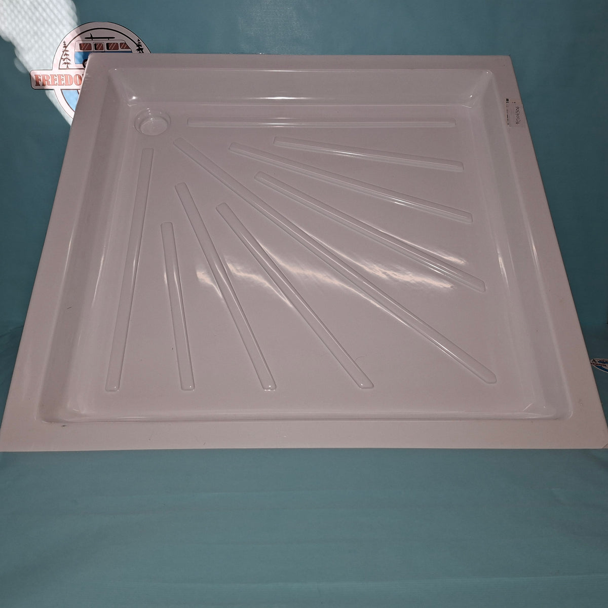 Base Duche / Polibã-branco 64,5 x 60 cm - Encastrável