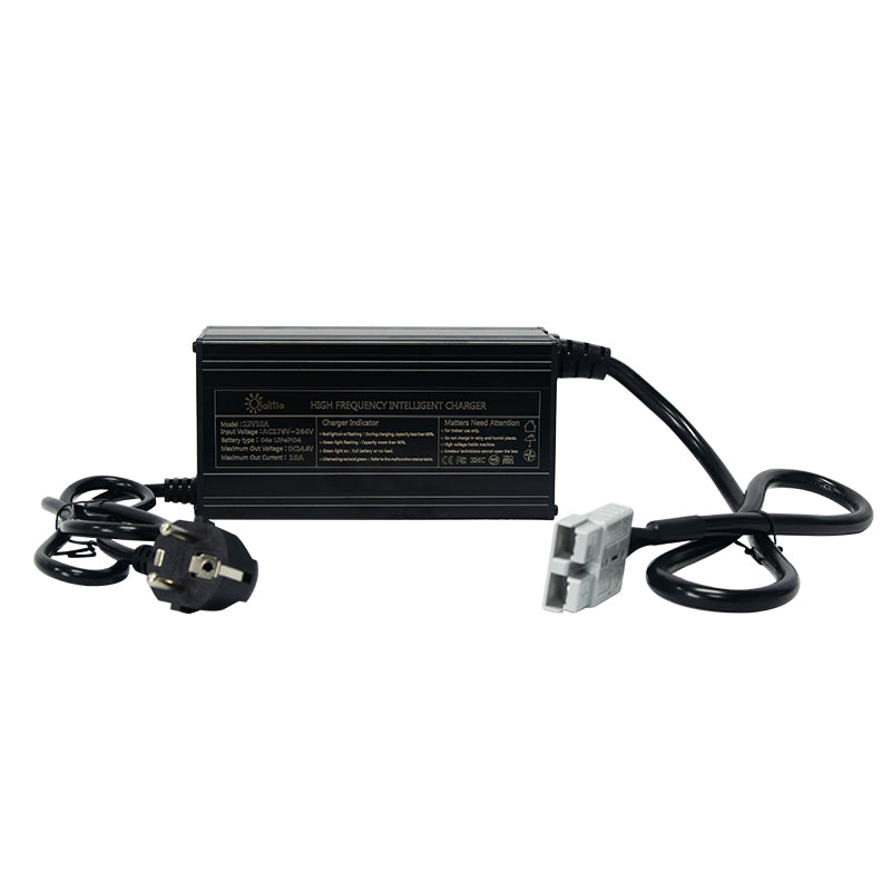 Carregador de Bateria de Lítio-12V 10A - Olalitio (OLA-12-10-C)