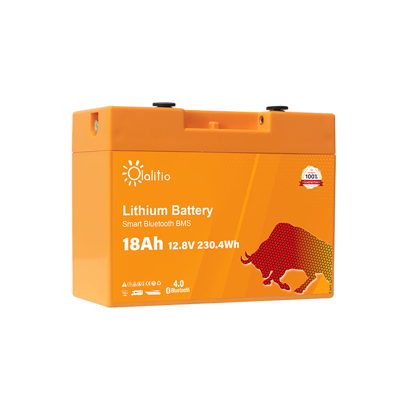 Bateria LiFePO4-18Ah - Olalitio Smart BMS (OLA-12-18)