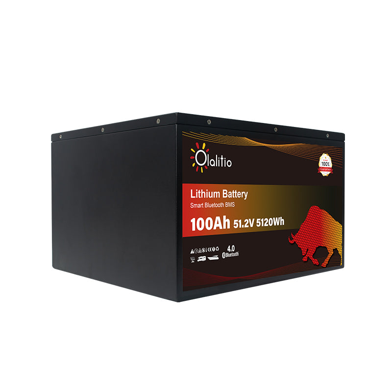 Bateria LiFePO4-100Ah - Olalitio Smart BMS (OLA-48-100-M)