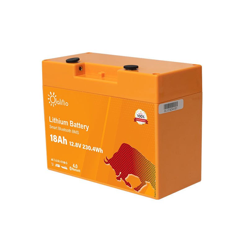 Bateria LiFePO4-18Ah - Olalitio Smart BMS (OLA-12-18)