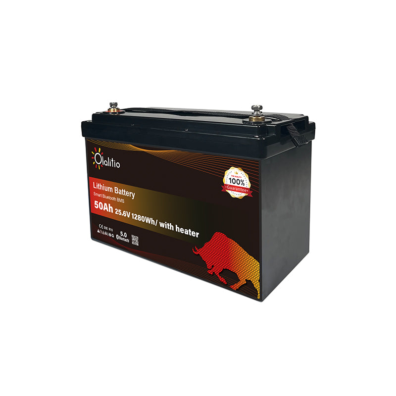 Bateria LiFePO4-50Ah - Olalitio Smart BMS (OLA-24-50-H)