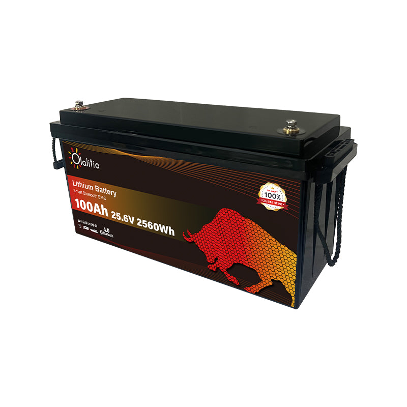 Bateria LiFePO4-100Ah - Olalitio Smart BMS (OLA-24-100-P)