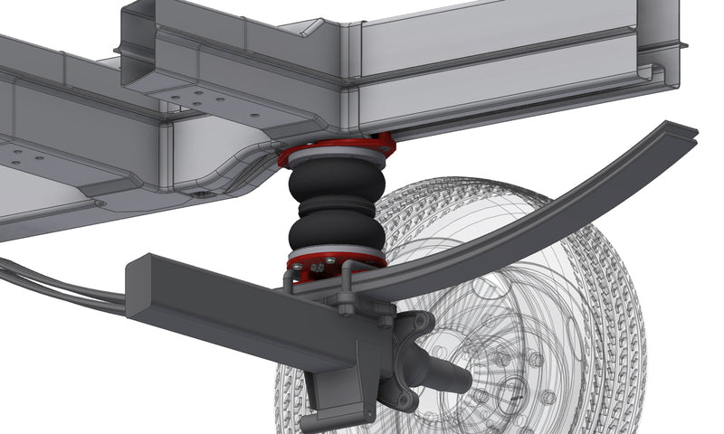 KIT Suspensão pneumática Carbest, 7,3 X250-Ducato, Boxer e Citroen Jumper a partir de 2014.HOMOLOGAVEL Sob encomenda