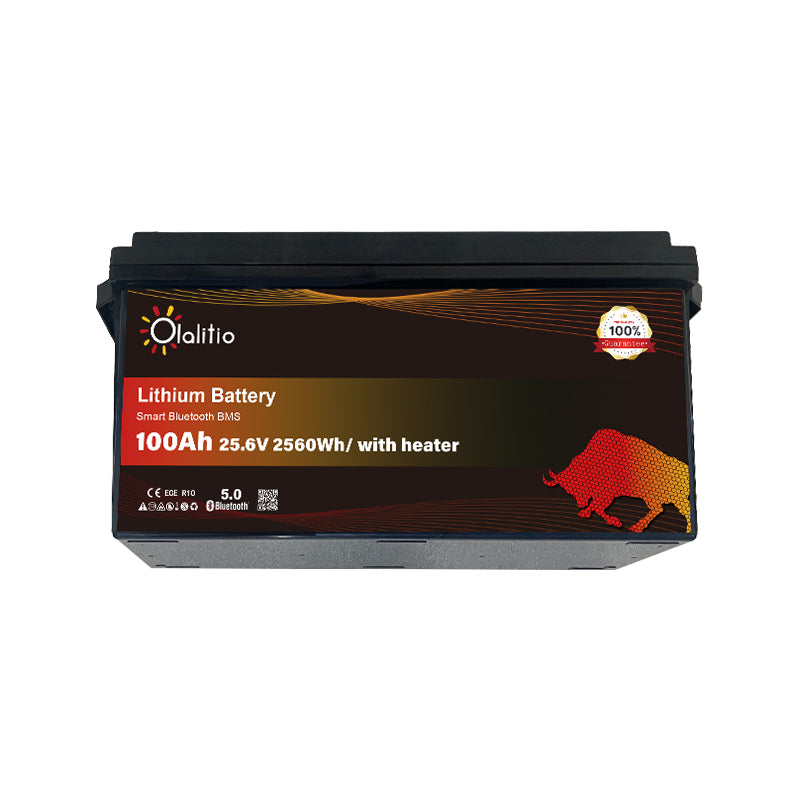 Bateria LiFePO4-100Ah - Olalitio Smart BMS (OLA-24-100-PH)