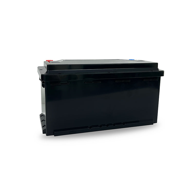 Bateria LiFePO4-180Ah sob o banco - Olalitio Smart BMS (OLA-12-180-SH)