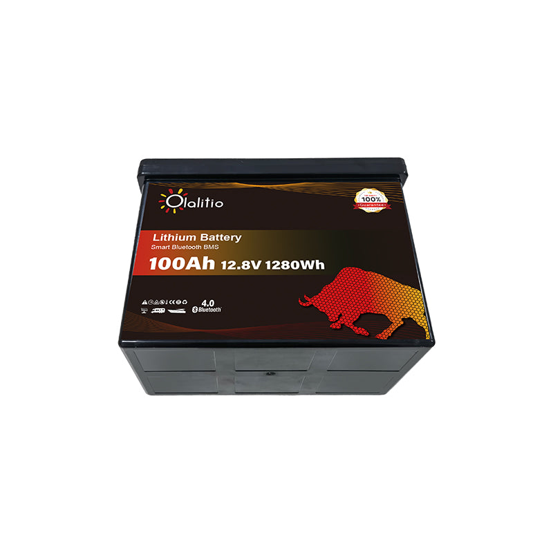 Bateria LiFePO4-100Ah - Olalitio Smart BMS (OLA-12-100-P)