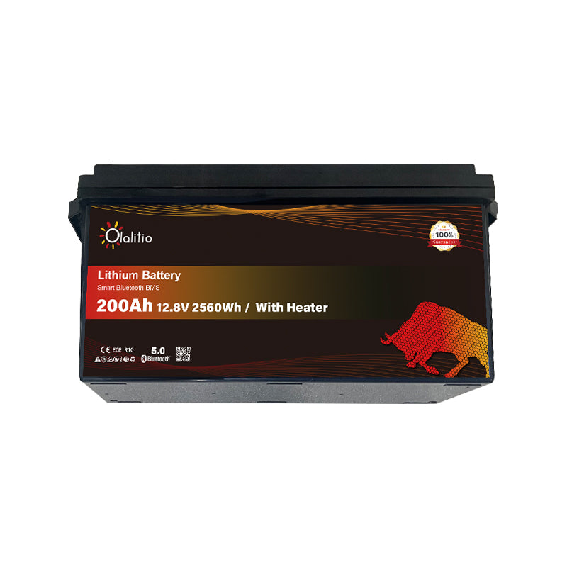 Bateria LiFePO4-200Ah - Olalitio Smart BMS (OLA-12-200-PH)