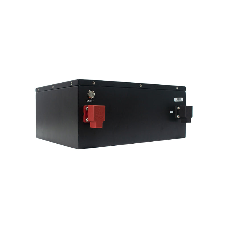 Bateria LiFePO4-200Ah sob o banco - Smart BMS (OLA-12-200-MH)