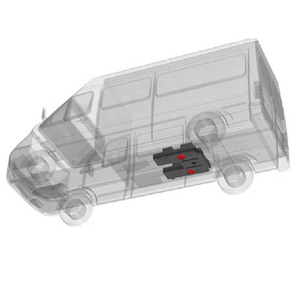 Depósito de água para Ducato-Jumper e Boxer desde 2007-Movano desde 2021 - 75 litros