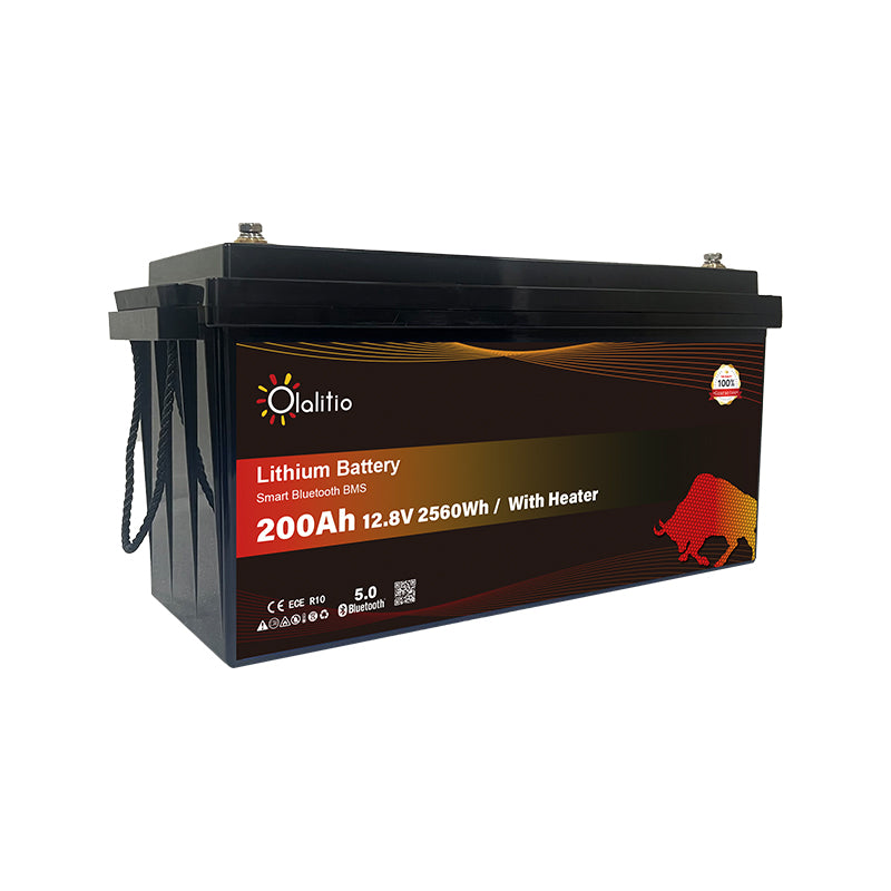 Bateria LiFePO4-200Ah - Olalitio Smart BMS (OLA-12-200-PH)