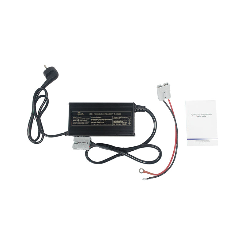 Carregador de Bateria de Lítio-12V 15A - Olalitio (OLA-12-15-C)
