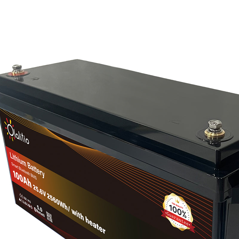 Bateria LiFePO4-100Ah - Olalitio Smart BMS (OLA-24-100-PH)