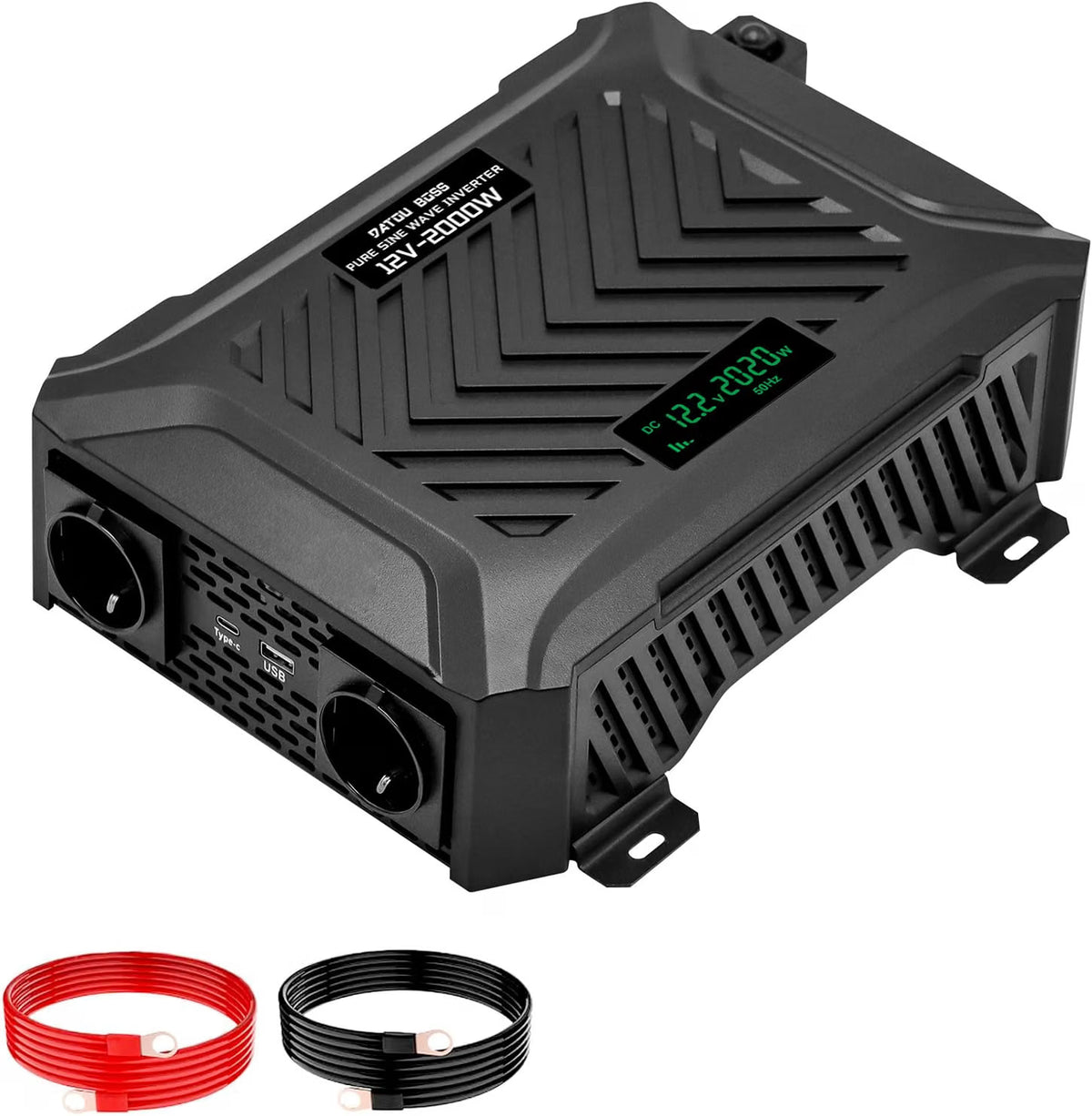 Inversor 12V- 220V-230V Onda Pura 2000 W/4000W