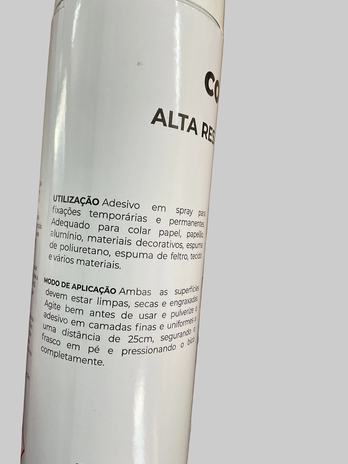 Cola contacto em Spray de Alta-resistencia-400Ml