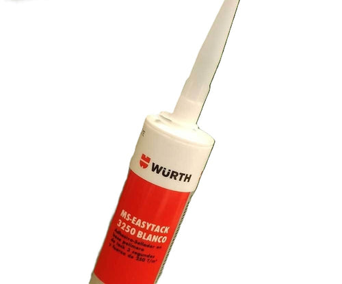 Adesivo-vedante de Polímero MS Easytack 3250 Wurth - Branco