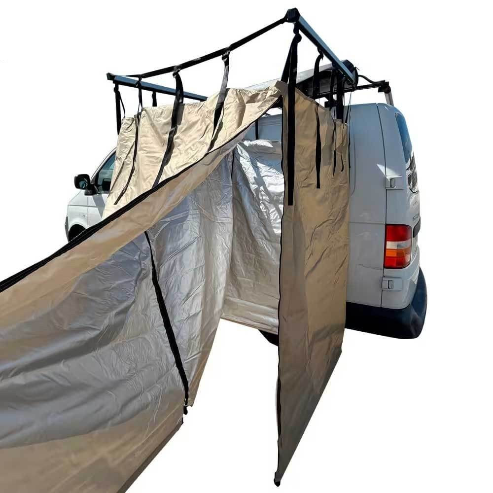 Cabine de duche exterior 4×4 Offroad Quality Camper para veículos com barras de tejadilho