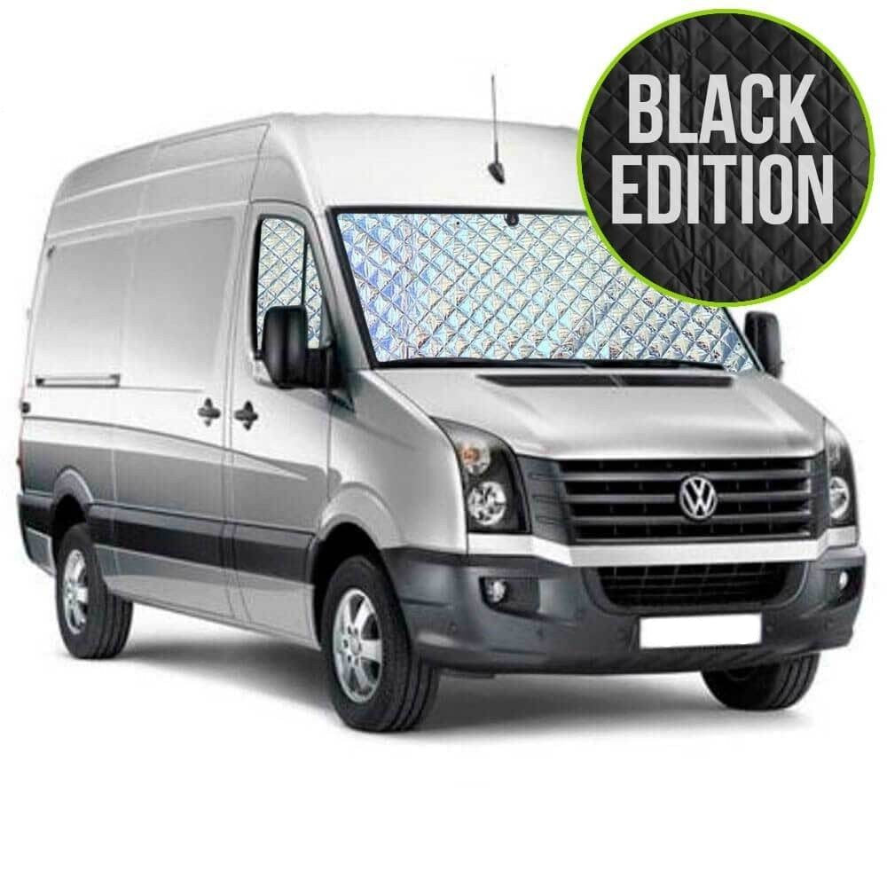 Cortinas Isotérmicas BLACK-EDITION Mercedes Sprinter 2006-2018 e VW Crafter 2006-2016 - Cabine