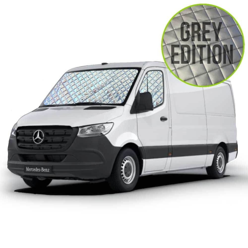 Cortinas Isotérmicas GREY EDITION Mercedes Sprinter desde 2019 - Cabine