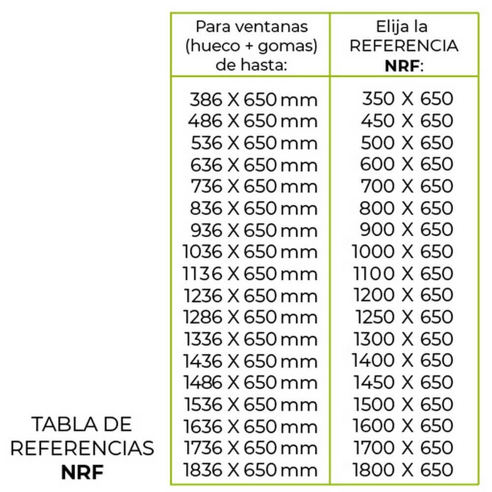 Persiana com mosquiteira e black-out estore NRF  (várias medidas) - Cinzento claro
