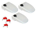 Conjunto de 3 fechaduras Fiamma Safe- Door