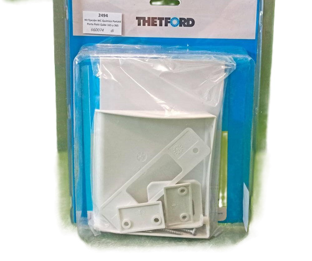 Kit de fixação para sanita química portátil Porta Potti Qube 165 e 365