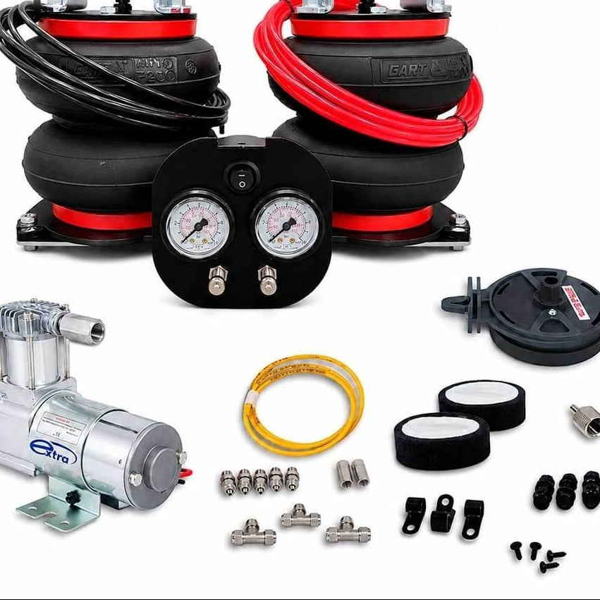 Kit de suspensão pneumática Extra-Top para Ford Transit Van desde-2014- 2017 - Travão de mão manual HOMOLOGAVEL
