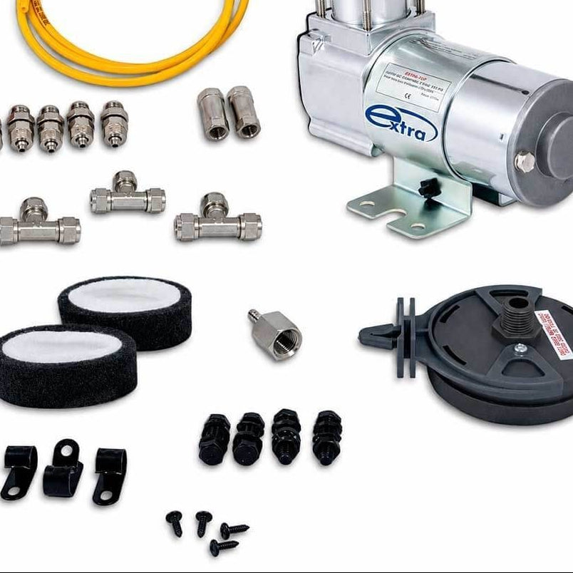 Kit de suspensão pneumática Extra-Top para Ducato, Jumper e Boxer desde 2007 e Movano desde 2021 - Travão elétrico 8