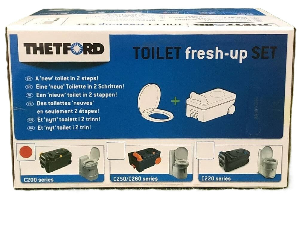 Kit para renovar sanita fixa química de cassette Thetford C200(sob encomenda)