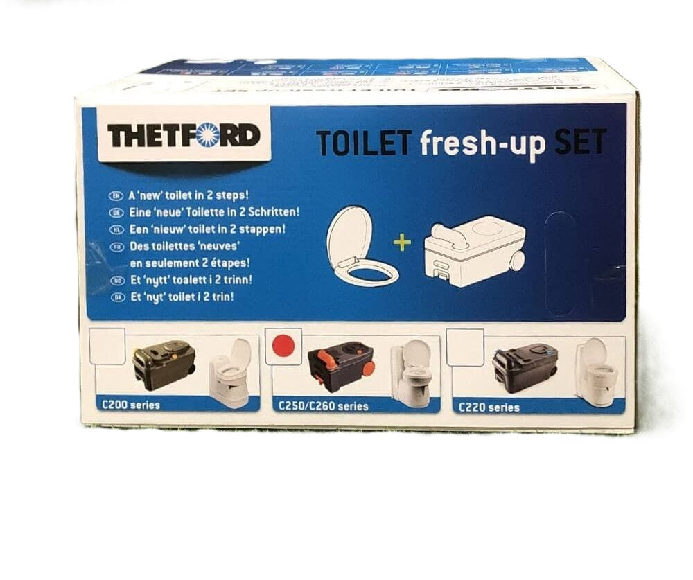 Kit para renovar sanita fixa química de cassette Thetford C250 e C260(sob encomenda)