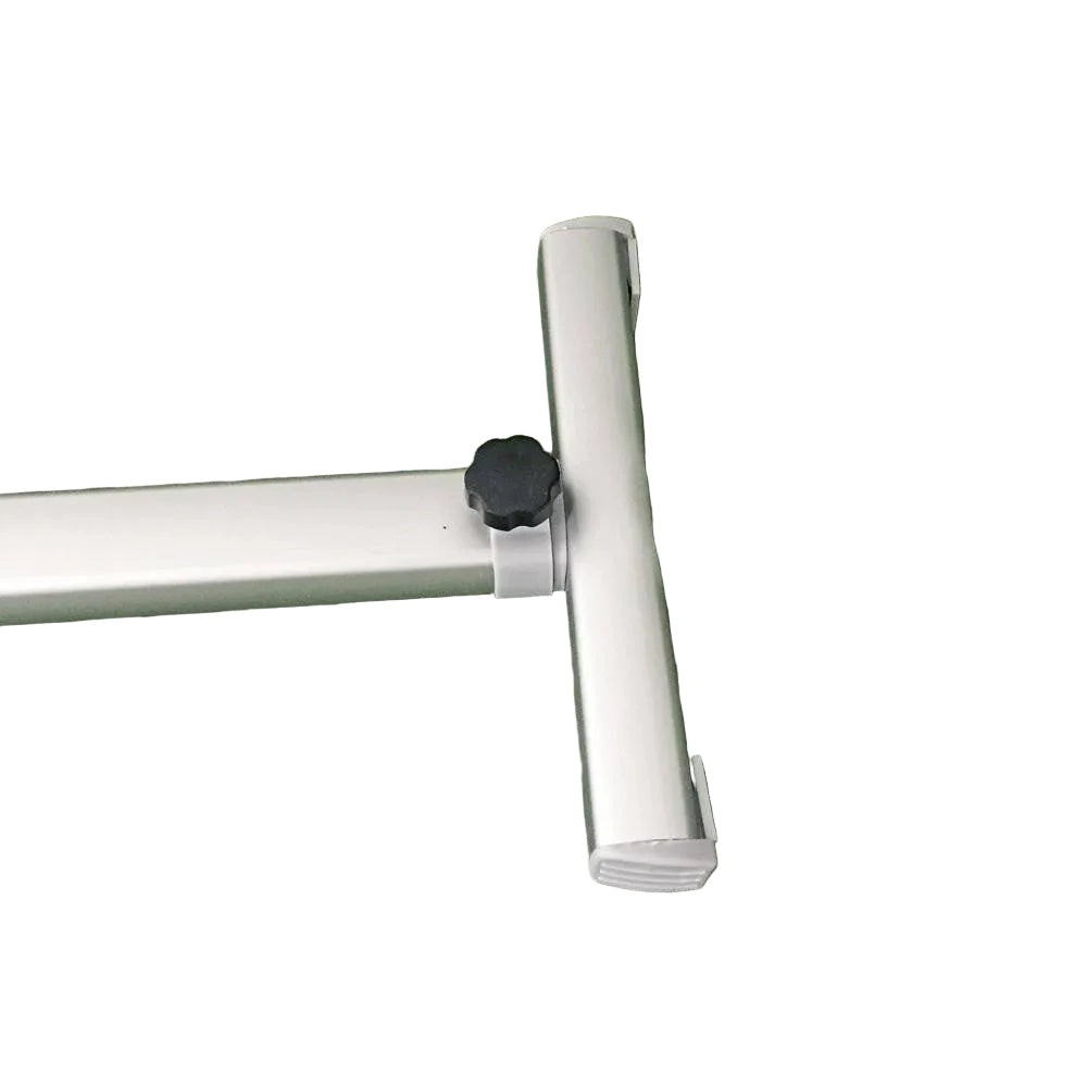 Pé de mesa dobrável e extensível com base em T Astro