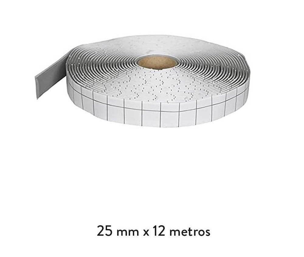 Rolo de mastique butílico SikaLastomer 831 - 25 mm x 12 m