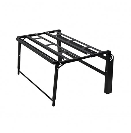 Easybed: uma cama dobrável e com altura ajustável para vans sem piso duplo.SOB ENCOMENDA