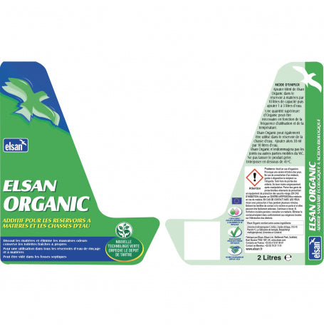 Aditivo sanitário orgânico 2L-Elsan GREEN