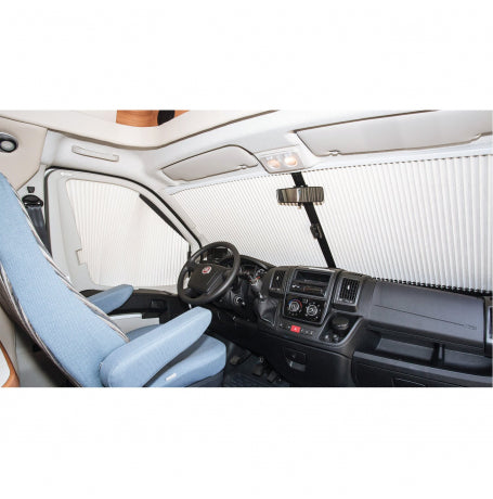 kit cortinas plissadas para ducato-boxer-jumper a partir 2021  com sensor grande e com ou sem espelho
